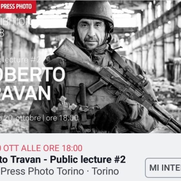 World Press Photo/public lecture - Turin (Italy) - 2018